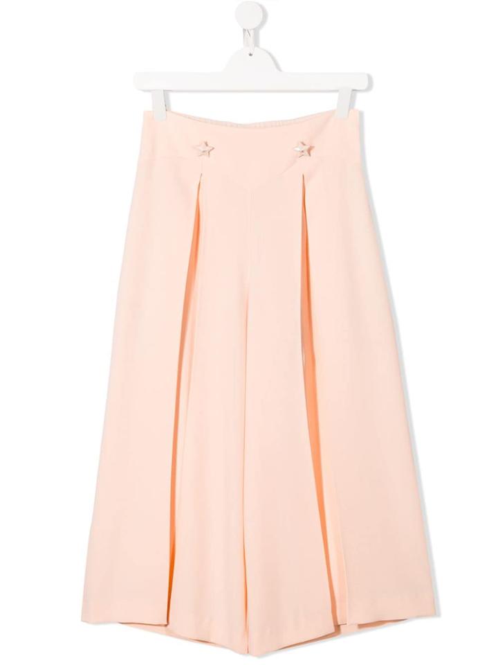 Elisabetta Franchi La Mia Bambina Teen Star Appliqué Trousers -