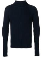 Natural Selection Roll Neck Jumper - Blue