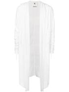Lost & Found Rooms Oversized Drawstring Cardigan - White