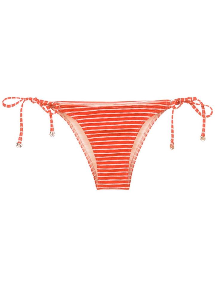 Track & Field Laço Bikini Bottoms - Red