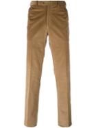 Brioni Slim Fit Chinos, Men's, Size: 54, Nude/neutrals, Cotton/spandex/elastane