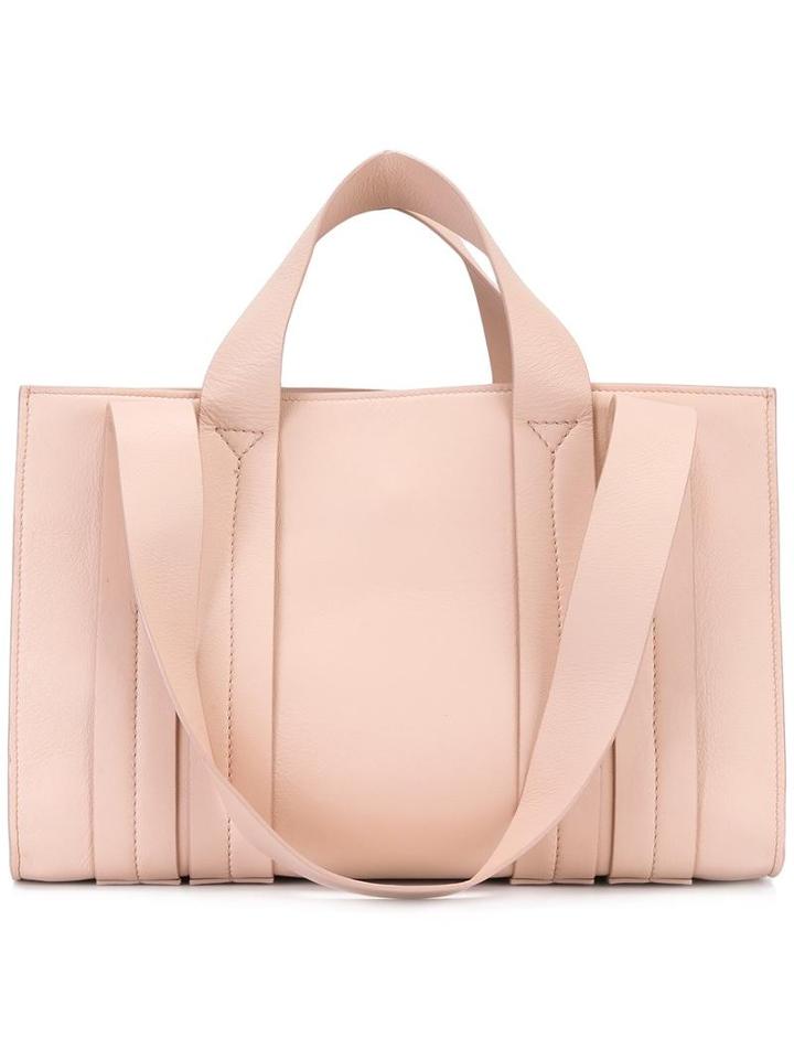 Corto Moltedo Medium 'costanza Beach Club' Tote, Women's, Pink/purple