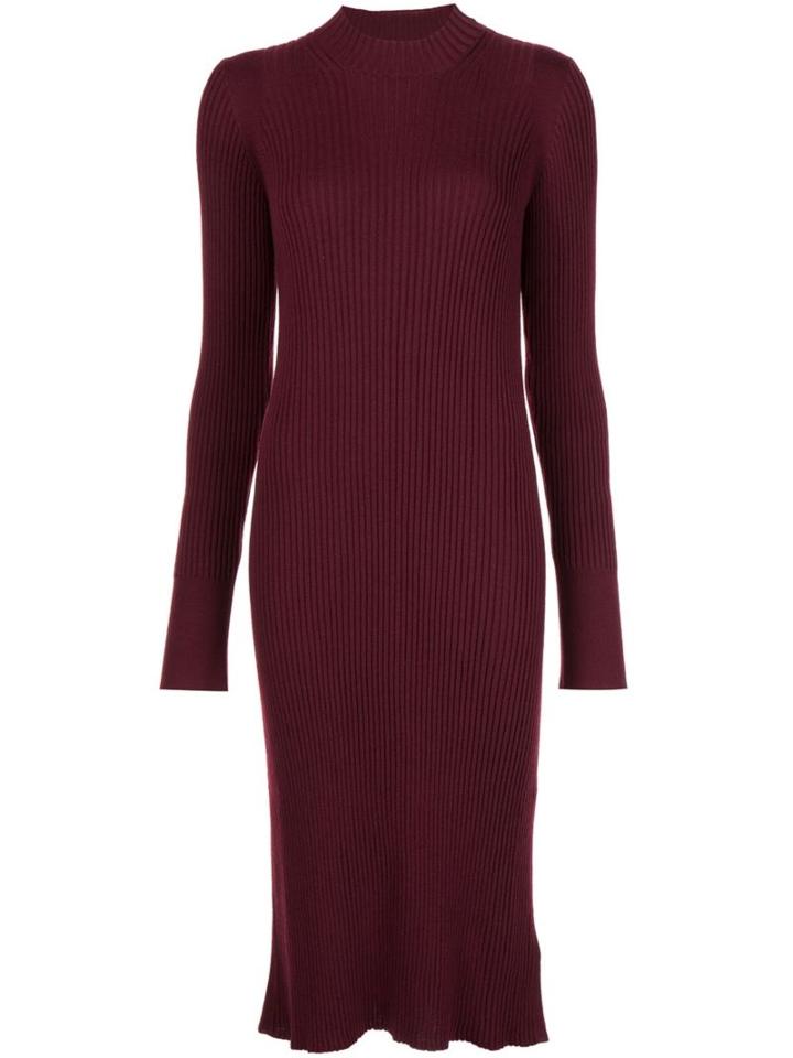 Maison Margiela Ribbed Fitted Dress