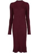 Maison Margiela Ribbed Fitted Dress