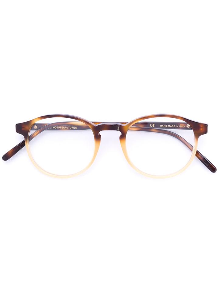Retrosuperfuture - Tortoiseshell Round Frames - Men - Acetate - One Size, Brown, Acetate
