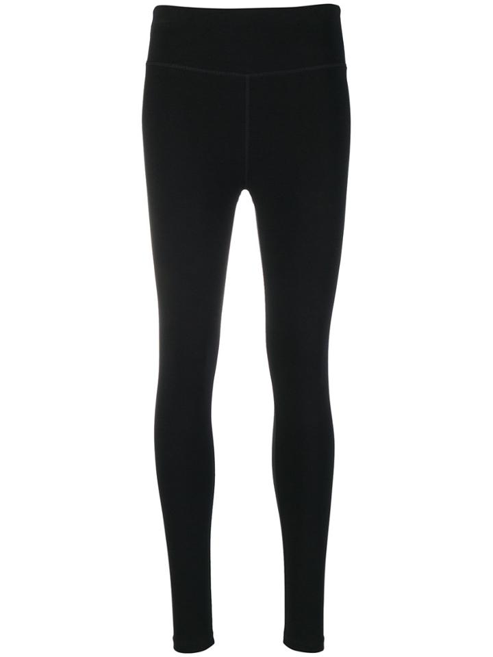 Dkny High Waist 7/8 Logo Leggings - Black