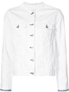Rag & Bone /jean - Denim Jacket - Women - Cotton/tencel - S, Women's, White, Cotton/tencel
