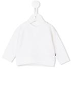Imps & Elf - Plain Sweatshirt - Kids - Organic Cotton/spandex/elastane - 3-6 Mth, White