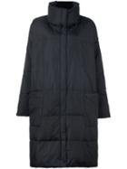 Rundholz Padded Funnel Neck Coat