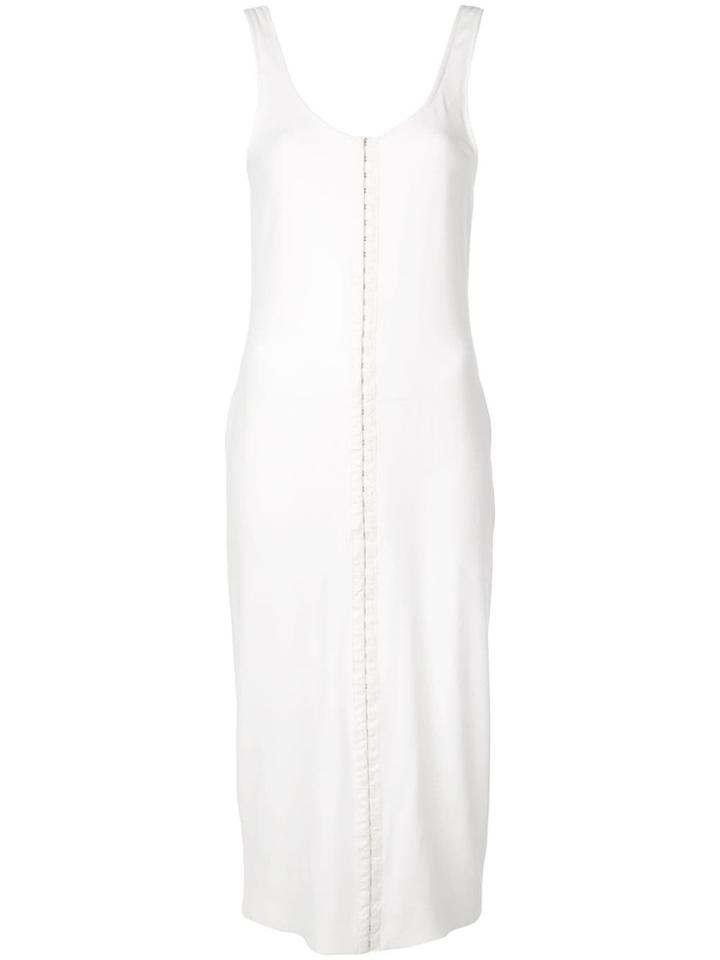 Mugler Front Fastening Dresss - White