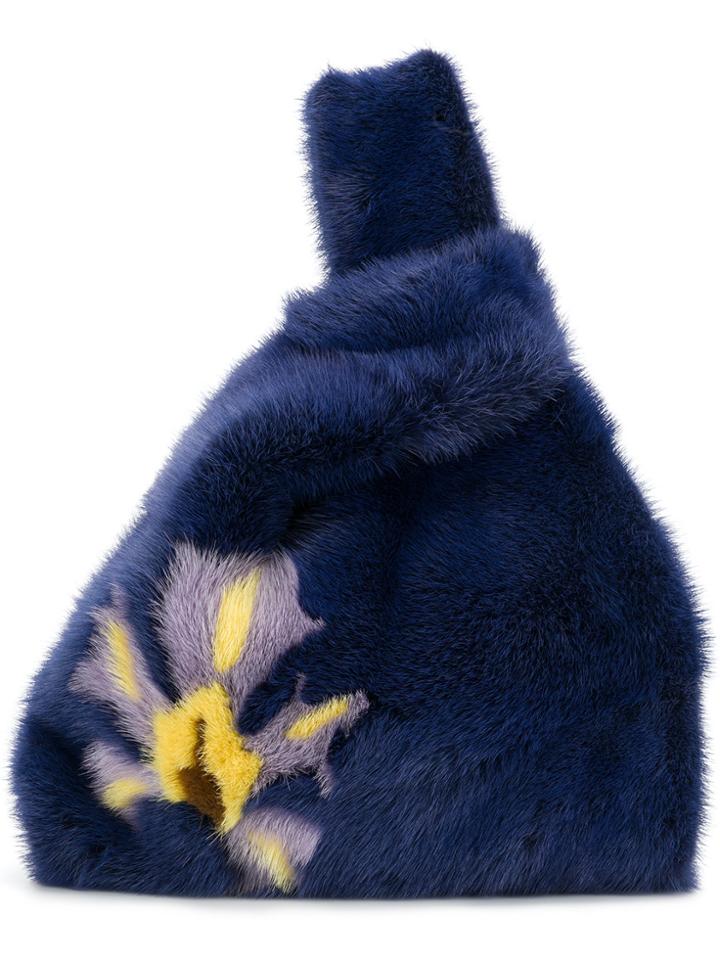 Simonetta Ravizza Furrissima Fb Tote - Blue