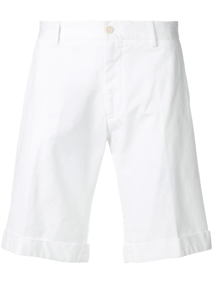 Etro Washed Bermuda Shorts - White