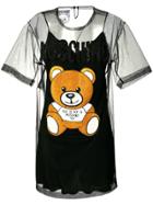 Moschino Teddy Bear Tulle Dress - Black