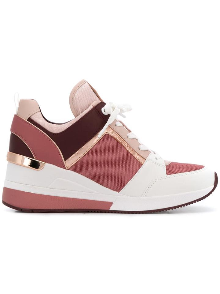 Michael Michael Kors Hi-top Sneakers - Pink
