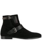 Saint Laurent Matt 25 Ankle Boots - Black