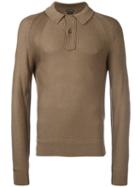 Tom Ford Henley Jumper, Men's, Size: 48, Green, Silk