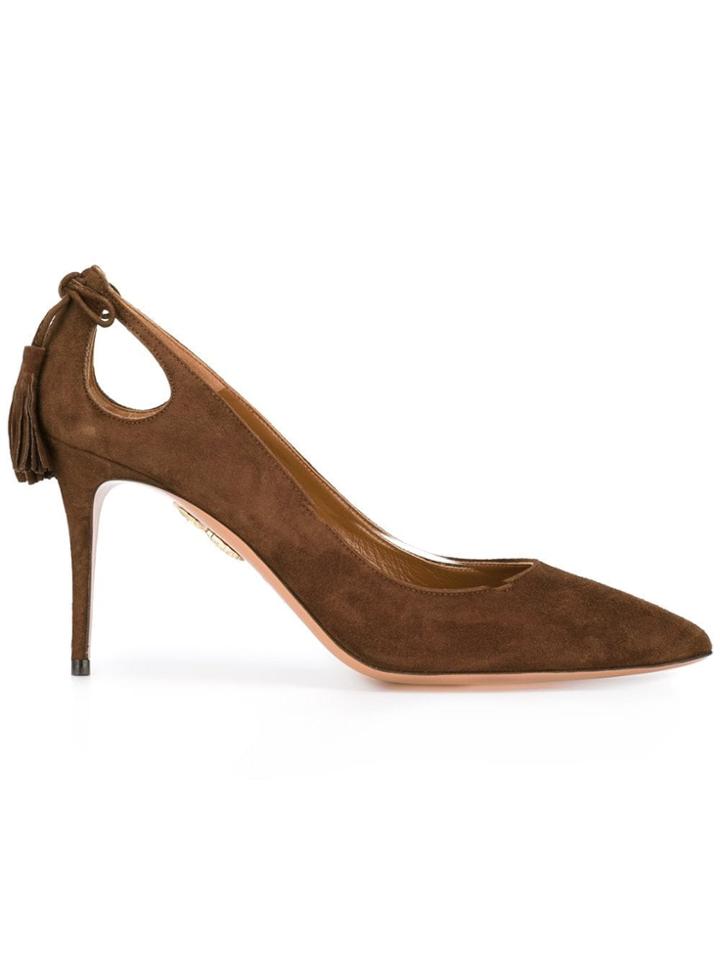 Aquazzura 'forever Marilyn' Pumps - Brown