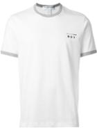 Comme Des Garçons Shirt Boy Contrast Trim T-shirt, Size: Xl, White, Cotton