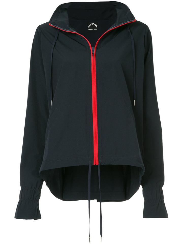 The Upside Arrow Hooded Jacket - Blue
