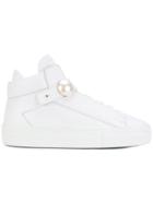 Nicholas Kirkwood 40 Mm Pearlogy Sneakers - White