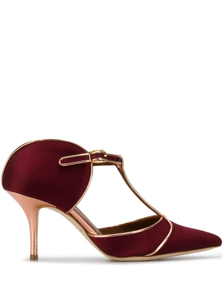 Malone Souliers Structured T-bar Mules