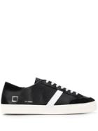 D.a.t.e. Vamp Embossed Sneakers - Black