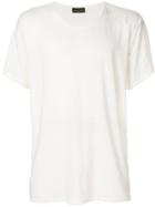 Roberto Collina Short-sleeve Fitted T-shirt - White