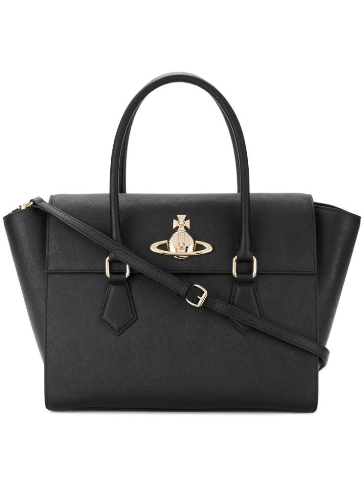 Vivienne Westwood Large Pimlico Tote - Black