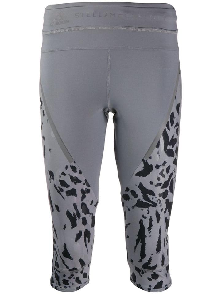 Adidas By Stella Mcmartney Run 3/4 Leggings - Grey