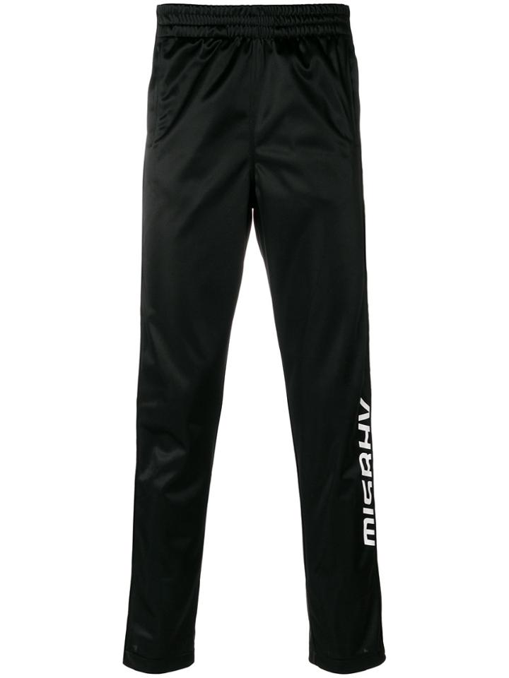 Misbhv Side-stripe Track Trousers - Black