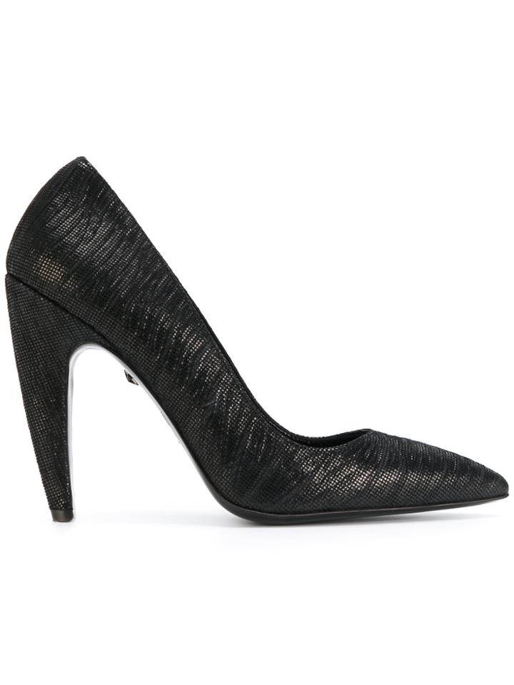 Just Cavalli Pointed Toe Pumps - Black