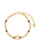 V Jewellery Etta Blue And Gold Bracelet