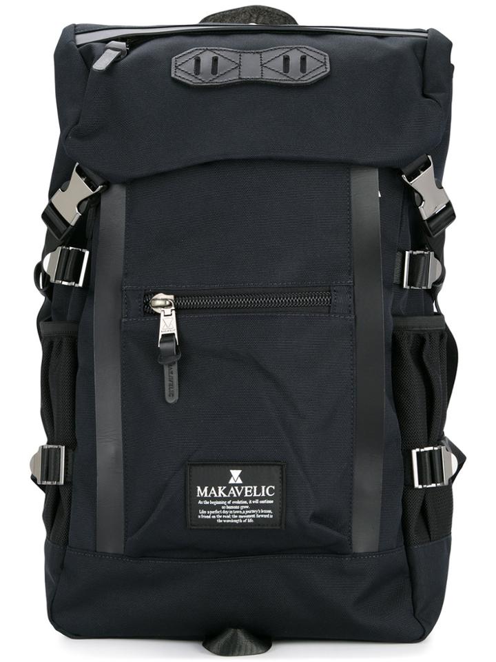 Makavelic Double Line Backpack - Blue