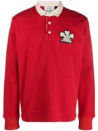 Rowing Blazers Wales Rugby Polo Shirt - Red
