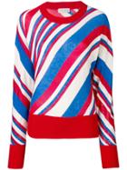 Sonia Rykiel Striped Sweater - Red