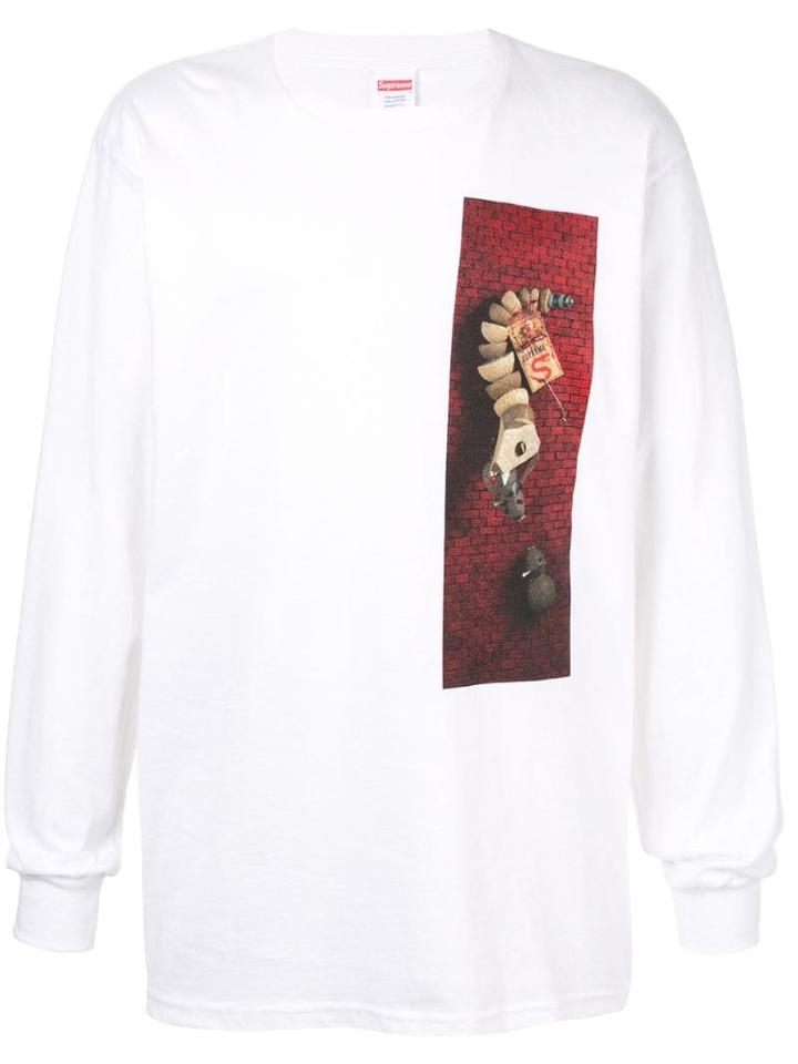 Supreme Mike Hill Snaketrap L/s Tee - White