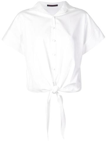 Harvey Faircloth Tied Shirt - White