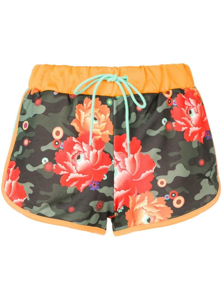 Puma Camouflage Shorts - Orange