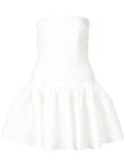 Alex Perry Sophie Strapless Dress - White