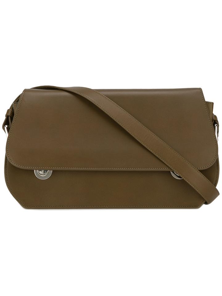 Ann Demeulemeester - Cina Shoulder Bag - Women - Leather - One Size, Women's, Green, Leather