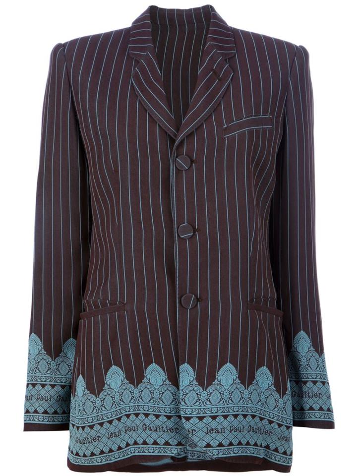 Jean Paul Gaultier Vintage Pinstripe Blazer