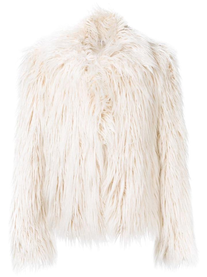 Faith Connexion Faux-fur Jacket - Neutrals