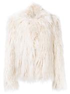Faith Connexion Faux-fur Jacket - Neutrals