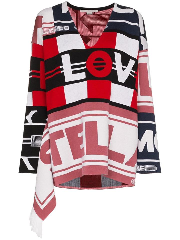 Stella Mccartney All Is Love Patchwork Sweater - Multicolour