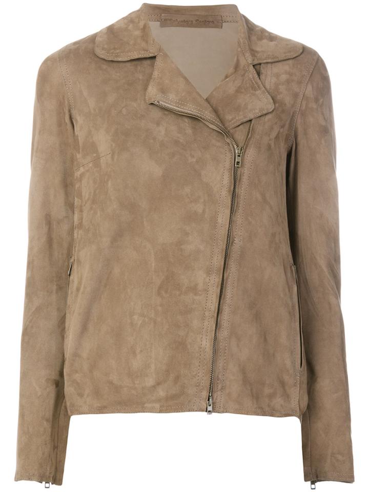 Salvatore Santoro Leather Jacket - Brown