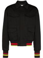Jw Anderson Multi-pocket Bomber Jacket - Black