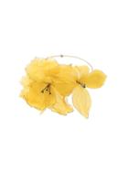 Forte Forte Floral Corsage Necklace - Yellow