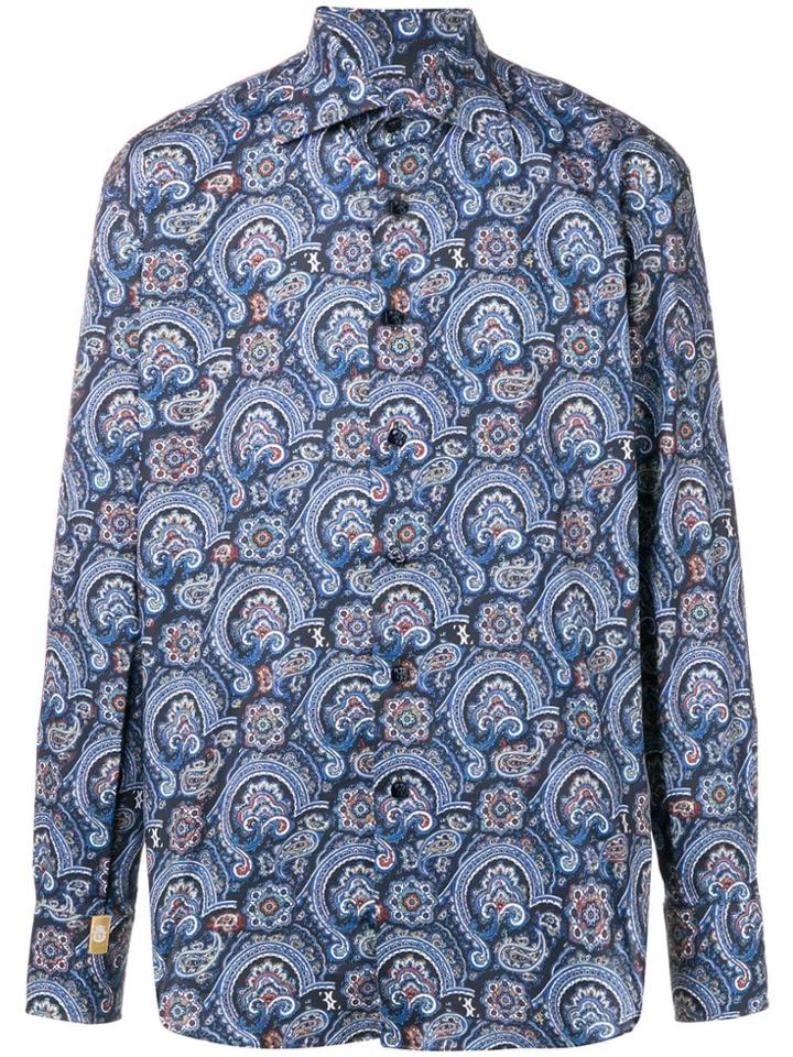 Billionaire 'javier' Shirt - Blue