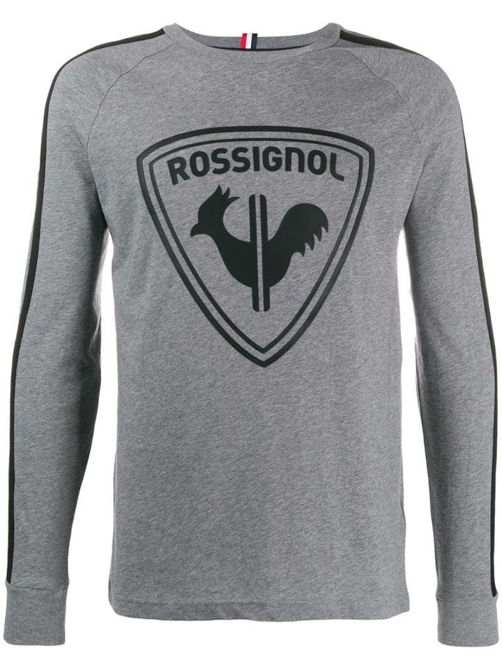 Rossignol Logo Print Sweater - Grey