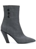 A.f.vandevorst Pointed Heel Boots - Grey